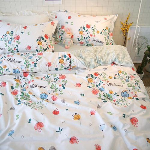 Factory Wholesales Flower Pattern Bedding Sets 002