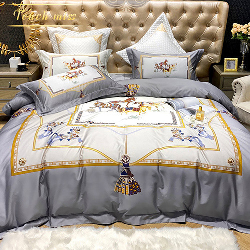 Flower print Bedding Sets King Bedding Sets 009