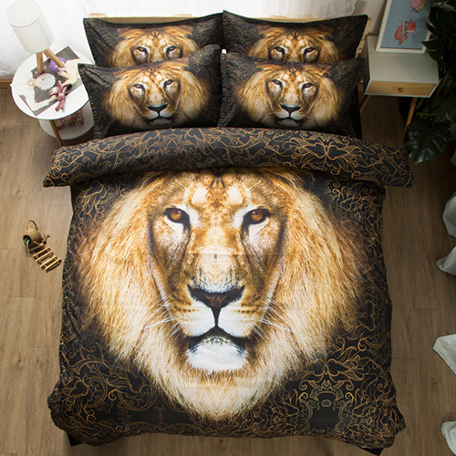 Wholesales 3D Animal Bedding Set 002